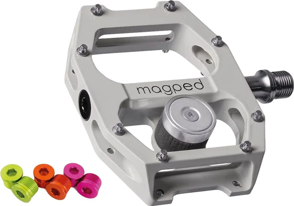 Pair Of Magped Ultra2 Magnetic Pedals (150N Magnet) Gray 2 Pair Of Magped Ultra2 Magnetic Pedals (150N Magnet) Gray - Image 2