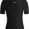 Santini Dry Short Sleeve Undershirt Black