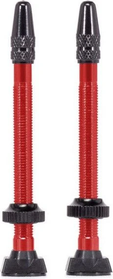 Radio Race Raceline 60mm Tubeless Valves Light Red