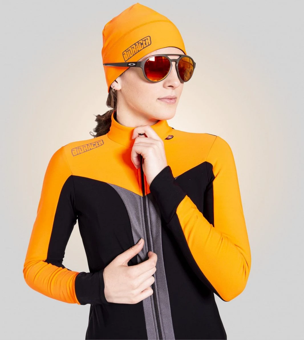 Bioracer Tempest Fluo Orange Beanie 3 Bioracer Tempest Fluo Orange Beanie - Image 3