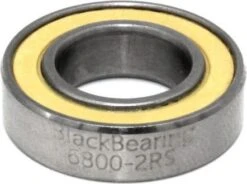 Black-bearing Black Bearing Ceramic Bearing 6800-2RS 10 X 19 X 5 Mm