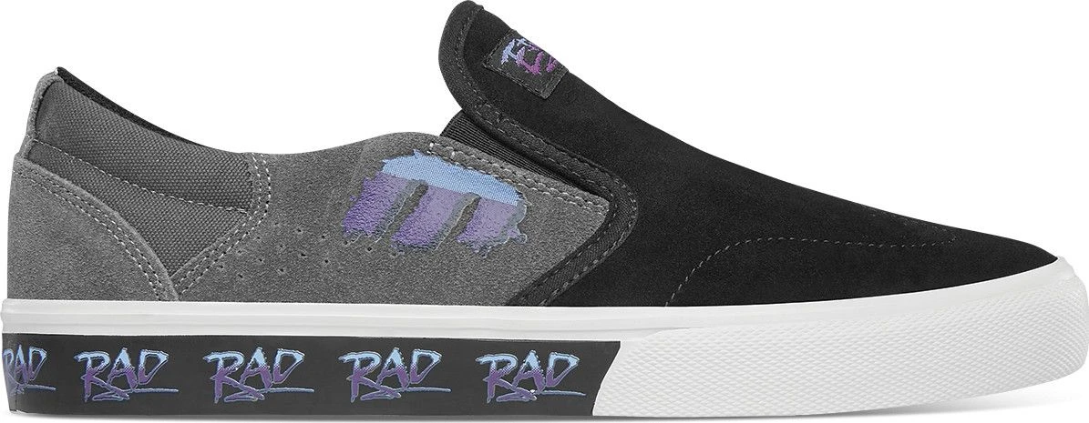 Etnies Marana Slip X Rad Shoes Black / Gray 4 Etnies Marana Slip X Rad Shoes Black / Gray - Image 4
