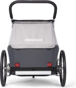 Croozer Keeke 2 Child Trailer Stone Grey -Component Bike Gear 215244061b317a3672319.13533500