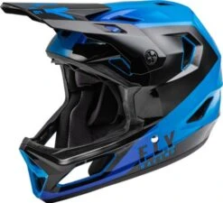Full Face Helmet Child Fly Racing Rayce Blue / Black