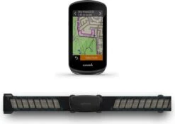 Pack Garmin Edge 1030 Plus GPS Computer + Garmin HRM-Dual Heart Rate Belt