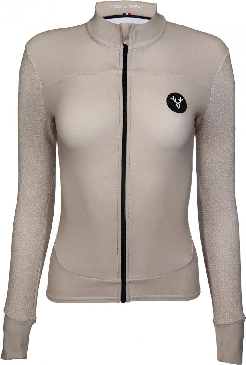 LeBram Soulor Long Sleeve Jersey Sand Women 3 LeBram Soulor Long Sleeve Jersey Sand Women - Image 3