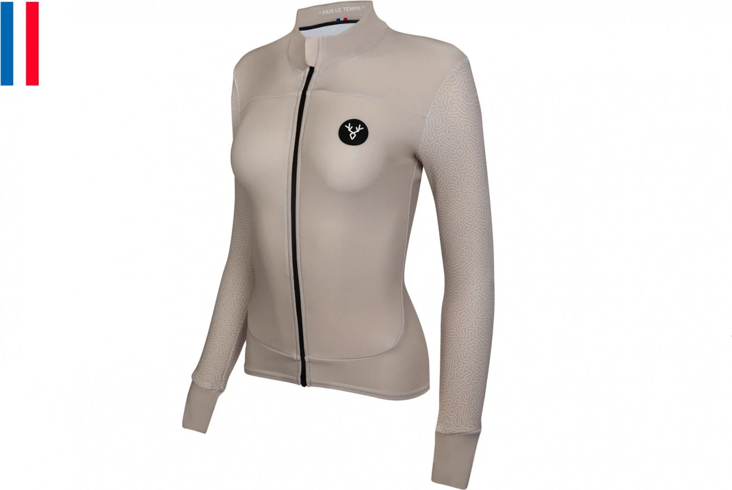 LeBram Soulor Long Sleeve Jersey Sand Women 1 LeBram Soulor Long Sleeve Jersey Sand Women