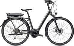 Peugeot EC01 D9 Electric City Bike Shimano Alivio 9S 300Wh Grey 2021