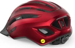 MET Downtown Mips Helmet Red 2022 -Component Bike Gear 2173916619e1c8d0aa631.94150351