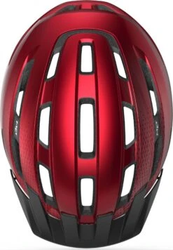 MET Downtown Mips Helmet Red 2022 -Component Bike Gear 2173916619e1c93976790.07876898