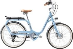 Peugeot ELC01 E-Legend Electric City Bike Shimano Tourney / Altus 8V 400 Wh 26 '' Blue
