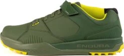 Endura MT500 Burner Automatic Pedals Shoes Green