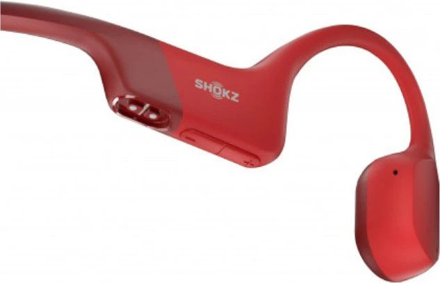 Shokz Openrun Red Bluetooth Headset 3 Shokz Openrun Red Bluetooth Headset - Image 3