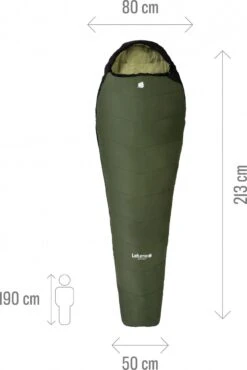 Lafuma Active 5 Khaki Unisex D Sleeping Bag -Component Bike Gear 218481861bb18bb4dbbd9.94962658