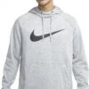 Nike Dri-Fit Training Hoodie Gray