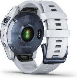 Garmin Fenix 7 Sapphire Solar Titanium Sport Watch Cobalt Blue / White -Component Bike Gear 218571661e04c45c60438.73430716