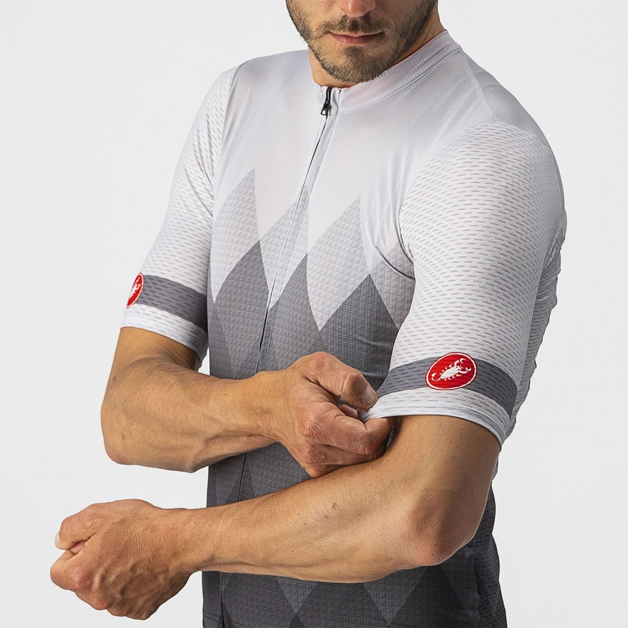 Castelli A Tutta Gray Jersey 3 Castelli A Tutta Gray Jersey - Image 3