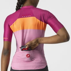 Castelli Aero Pro Pink / Red Women's Jersey -Component Bike Gear 218641561c1e8f9cfd486.94338920