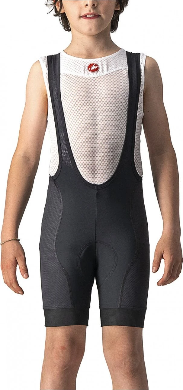 Castelli Competizione Kids Bib Shorts Black 1 Castelli Competizione Kids Bib Shorts Black