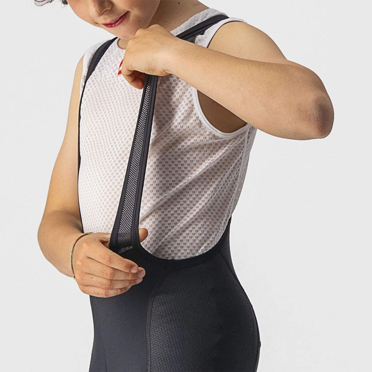 Castelli Competizione Kids Bib Shorts Black 2 Castelli Competizione Kids Bib Shorts Black - Image 2