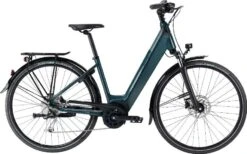 Peugeot EC01 D9 Active Plus Electric City Bike Shimano Alivio 9V 500 Wh 700 Mm Blue 2021