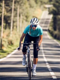 Spiuk Anatomic Women's Short Sleeve Jersey Turquoise Blue 10 Spiuk Anatomic Women's Short Sleeve Jersey Turquoise Blue -Component Bike Gear 218912161cb2e23843171.59895571