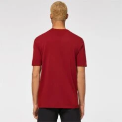 Oakley Bark New Short Sleeve T-Shirt Red -Component Bike Gear 219063861d44ab40c4c09.74860175