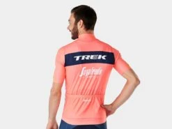 Santini X Trek Segafredo Replica Short Sleeve Jersey Coral / Pink -Component Bike Gear 219322661dd9d0f4fb060.73945723
