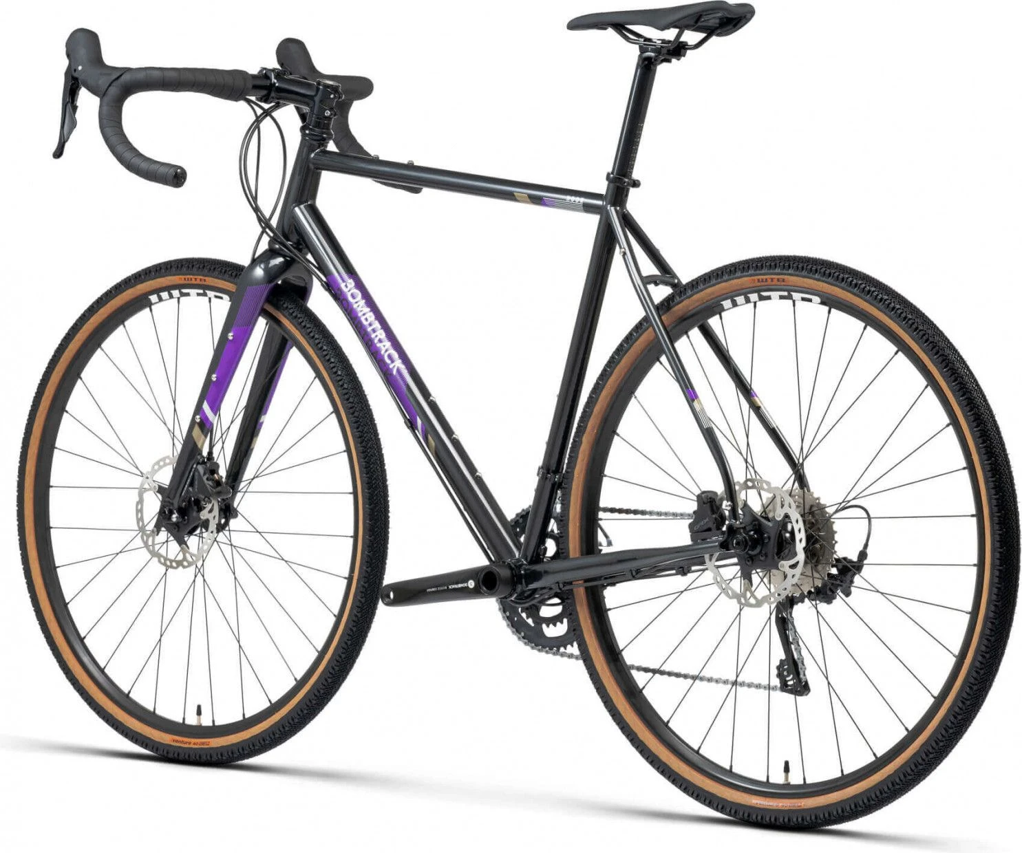Bombtrack Hook Gravel Bike Shimano GRX 10S 700 Mm Glossy Black / Purple 3 Bombtrack Hook Gravel Bike Shimano GRX 10S 700 Mm Glossy Black / Purple - Image 3