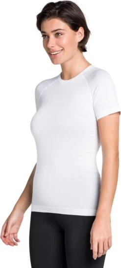 Odlo Performance Light Short Sleeve Jersey White Woman
