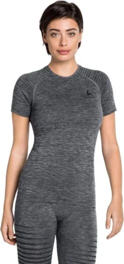 Odlo Performance Light Short Sleeve Jersey White Woman -Component Bike Gear 220034661ea8523a2ca68.47575119