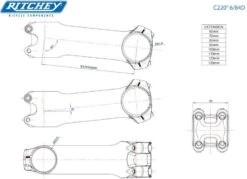 Ritchey Classic C220 6 ° Silver Stem 5 Ritchey Classic C220 6 ° Silver Stem -Component Bike Gear 3127115ff82bcc1b9227.43481487