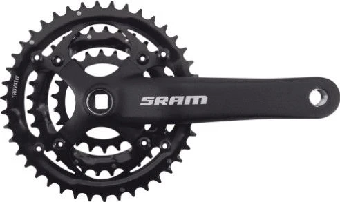 Sram Crankset S600 3.0 Square 175mm 42/32/22 Black 1 Sram Crankset S600 3.0 Square 175mm 42/32/22 Black