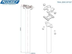 Seatpost Ritchey WCS Aluminum Recess 0mm Matt Black 5 Seatpost Ritchey WCS Aluminum Recess 0mm Matt Black -Component Bike Gear 4365105cdc0ea58ef076.85336194