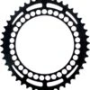 ROTOR ROUTE Chainring Internal 46 Teeth 130mm BCD Black