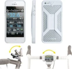 TOPEAK RIDECASE Support Case II For IPhone 4 & 4S White