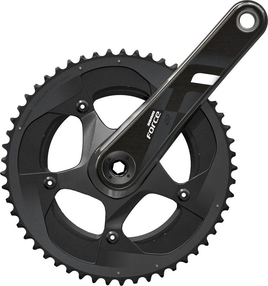 SRAM Crankset FORCE 22 BB30 Compact 50/34 Yaw BB30 Without Bottom Braket 1 SRAM Crankset FORCE 22 BB30 Compact 50/34 Yaw BB30 Without Bottom Braket