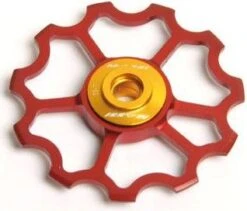 MASSI 1 CNC Rear Derailleur Pulley Red