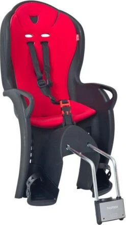 HAMAX Child Bike Seat KISS Black/Red
