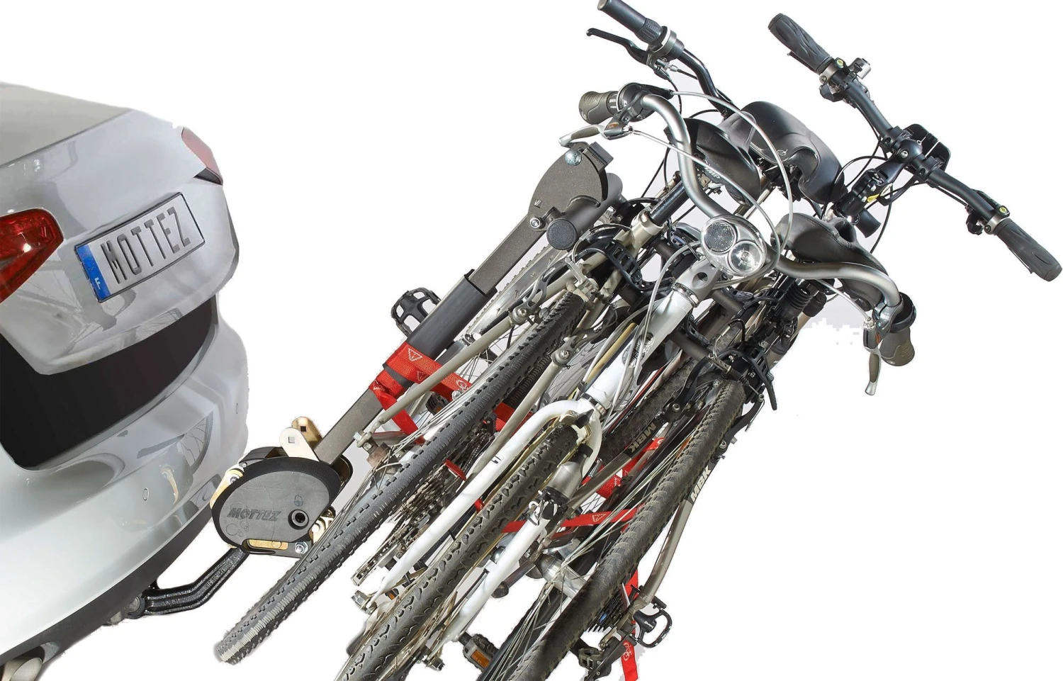 MOTTEZ Bike Carrier HERCULE 3 Bikes Hitch 3 MOTTEZ Bike Carrier HERCULE 3 Bikes Hitch - Image 3