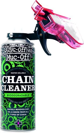 MUC-OFF Chain Cleaner Spray + CHAIN DOC Brush 1 MUC-OFF Chain Cleaner Spray + CHAIN DOC Brush