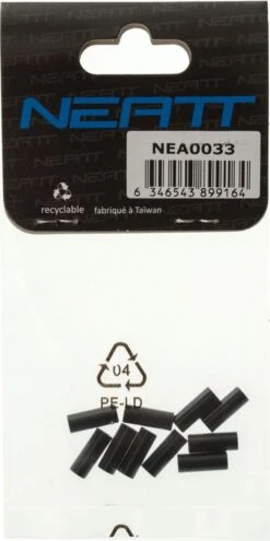 NEATT Aluminium Outer Gear Casing Caps - Black