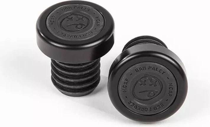 BSD Bar Ends M Caps Black 1 BSD Bar Ends M Caps Black