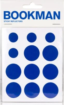 BOOKMAN Stickers Reflector Blue