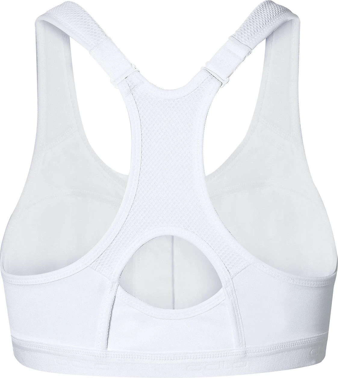 ODLO HIGH FRONT CLOSURE Bra White 2 ODLO HIGH FRONT CLOSURE Bra White - Image 2