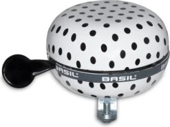 BASIL Bell POLKA White Black