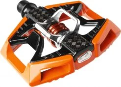 CRANKBROTHERS Pedals DOUBLE SHOT Orange Black -Component Bike Gear 57cd16955b9ba