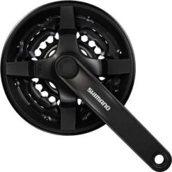 SHIMANO Crankset Tourney FC-TY501 6/7/8s Black 42/34/24 170mm
