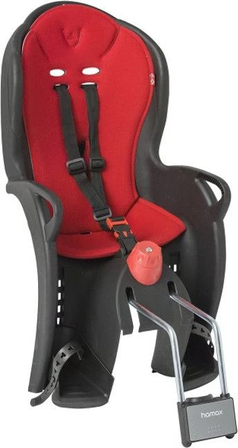 HAMAX SLEEPY Child Bike Seat Black Red 1 HAMAX SLEEPY Child Bike Seat Black Red