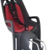 HAMAX ZENITH Child Bike Seat Grey Red